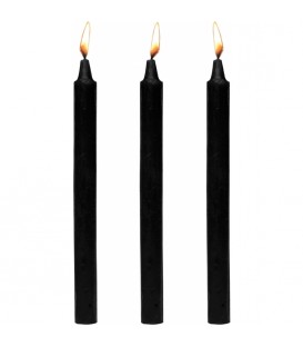 DARK DRIPPERS FETISH DRIP SET DE 3 VELAS - NEGRO