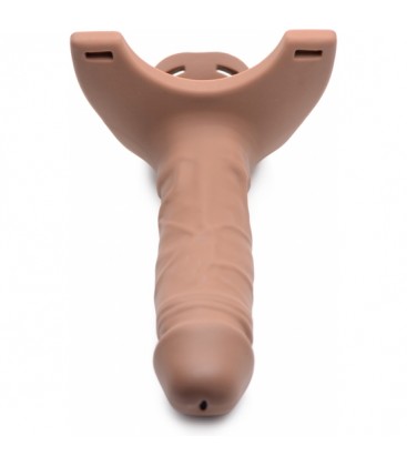 SM HOLLOW DILDO DE SILICONA STRAP ON CARNE