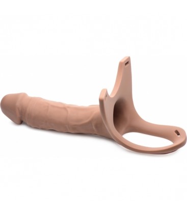 SM HOLLOW DILDO DE SILICONA STRAP ON CARNE