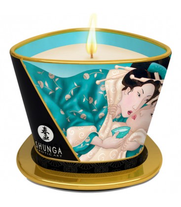 SHUNGA VELA DE MASAJE FLORES DE LA ISLA 170 ML