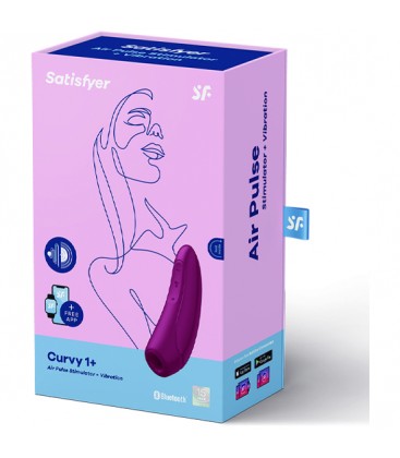 SATISFYER CURVY 1 ROJO ROSADO