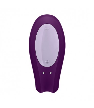 SATISFYER DOUBLE JOY CON APP MORADO