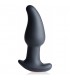 GYRO M 10X CURVED RIMMING PLUG VIBRADOR CON MANDO NEGRO