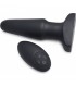 PLUG ANAL DE SILICONA INFLABLE Y CON VIBRADOR de 10X