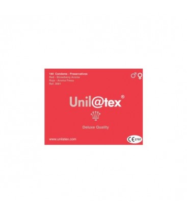 UNILATEX FRESA PRESERVATIVOS 144UDS