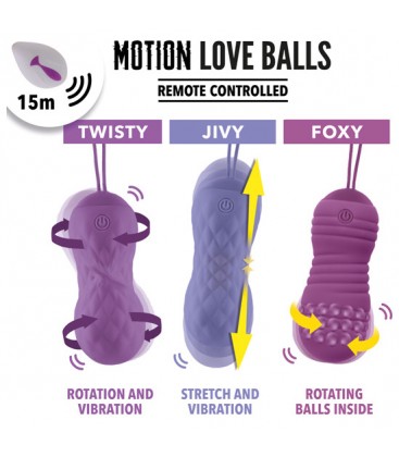 FEELZTOYS MOTION LOVE BALLS FOXY