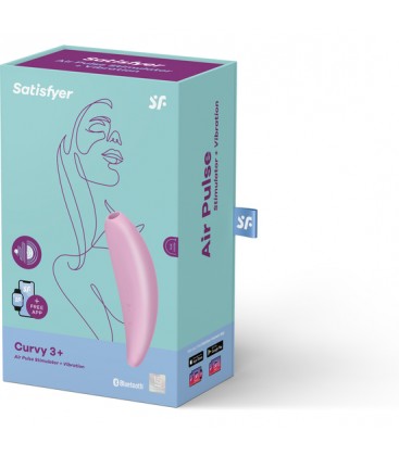 SATISFYER CURVY 3 ROSA