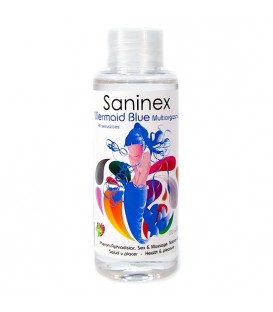 SANINEX MERMAID BLUE MULTIORGASMIC SEX MASSAGE OIL 100ML
