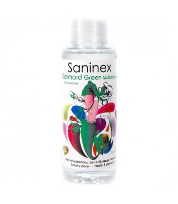 SANINEX MERMAID GREEN MULTIORGASMIC SEX MASSAGE OIL 100ML