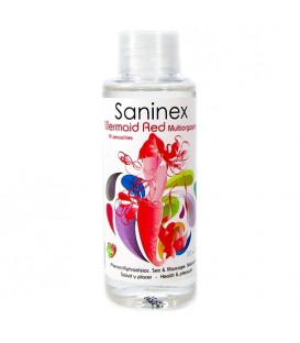 SANINEX MERMAID RED MULTIORGASMIC - SEX & MASSAGE OIL  100ML