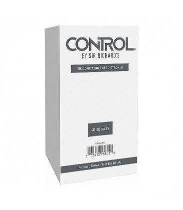 TESTER CONTROL BY SIR RICHARDS SILICONE TWIN TURBO STROK