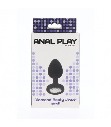 DIAMOND BOOTY JEWEL PLUG DE SILICONA PEQUENO