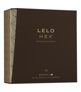 LELO HEX PRESERVATIVOS RESPECT XL 36UDS