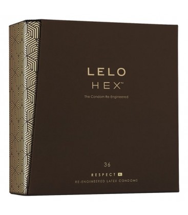 LELO HEX PRESERVATIVOS RESPECT XL 36UDS