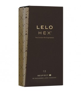 LELO HEX PRESERVATIVOS RESPECT XL 12UDS