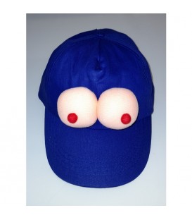 GORRA AZUL TETAS