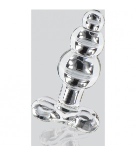 CRYSTAL JEWEL - PLUG DE CRISTAL TRANSPARENTE