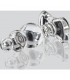 CRYSTAL JEWEL PLUG DE CRISTAL TRANSPARENTE