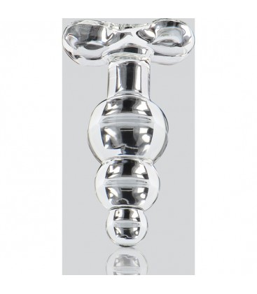 CRYSTAL JEWEL PLUG DE CRISTAL TRANSPARENTE