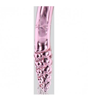 RHINESTONE SCEPTER ESTIMULADOR DE CRISTAL ROSA