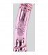 RHINESTONE SCEPTER ESTIMULADOR DE CRISTAL ROSA