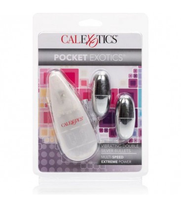 VIBRATING BULLETS BALAS VIBRADORES PLATA