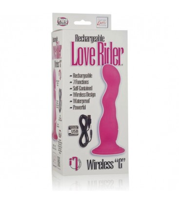 LOVE RIDER G DILDO FUCSIA