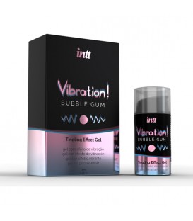 INTT VIBRADOR LÍQUIDO CHICLE - 15ML