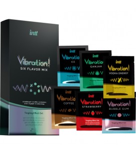 INTT PACK DE 6 MONODOSIS DE VIBRADOR LÍQUIDO