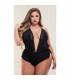 BACI SEXY BODY DE SATeN NEGRO