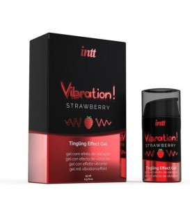 INTT VIBRADOR LÍQUIDO FRESA 15ML