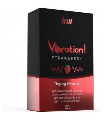 INTT VIBRADOR LiQUIDO FRESA 15ML