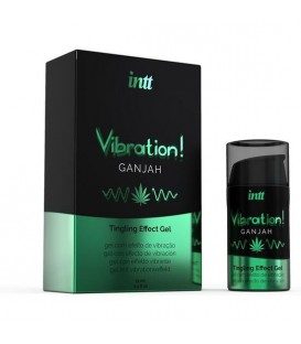 INTT VIBRATION GANJAH!  VIBRADOR LÍQUIDO 15ML