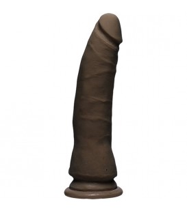 DILDO DELGADO ULTRASKYN 17 CM - NEGRO