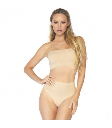 CONJUNTO OPACO MICROFIBRA NUDE