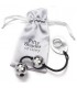 INNER GODDESS BOLAS BEN WA DE METAL NEGRO PLATA