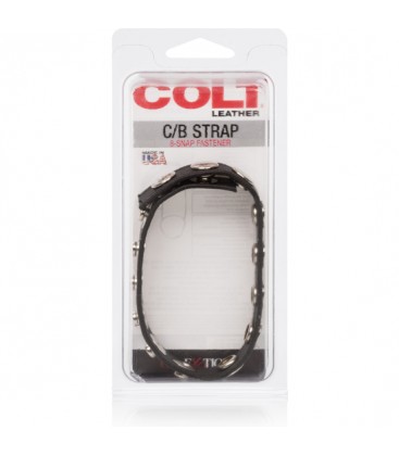 COLT CORREA DE CUERO 8 BROCHES