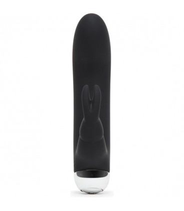 GREEDY GIRL MINI CONEJITO VIBRADOR NEGRO