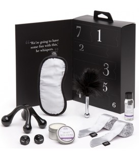 PLEASURE OVERLOAD KIT DE LUJO SENSACIONES - NEGRO/BLANCO