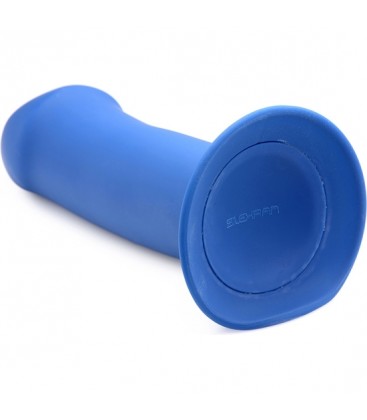 SQUEEZABLE THICK DILDO DE SILICONA AZUL