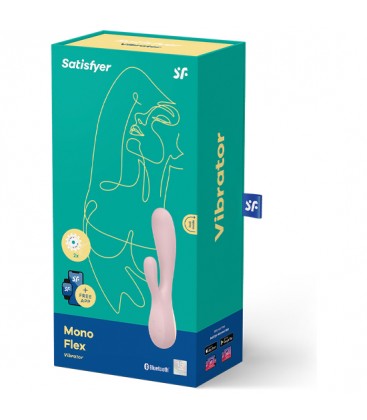 SATISFYER MONO FLEX MALVA CON APP