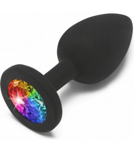 RAINBOW BOOTY JEWEL PEQUEÑO - NEGRO