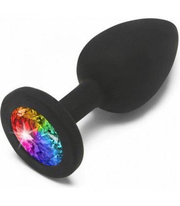 RAINBOW BOOTY JEWEL PEQUENO NEGRO