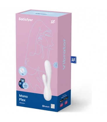 SATISFYER MONO FLEX BLANCO CON APP