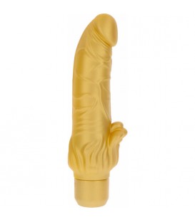 GOLD DICKER VIBRADOR STIM