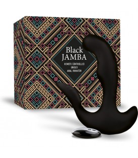 FEELZTOYS - JAMBA VIBRADOR ANAL NEGRO