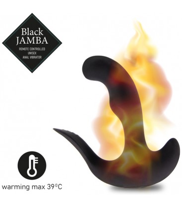 FEELZTOYS JAMBA VIBRADOR ANAL NEGRO