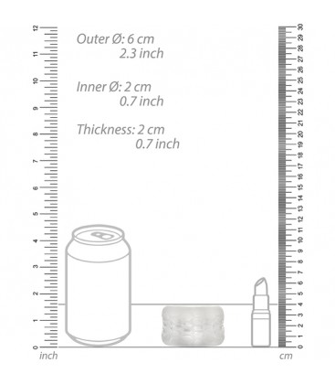 SONO N0 94 ANILLO MASTURBADOR TRANSPARENTE