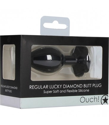 PLUG ANAL REGULAR LUCKY DIAMOND NEGRO