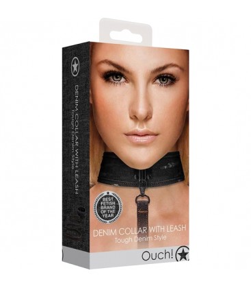 OUCH COLLAR CORREA NEGRO